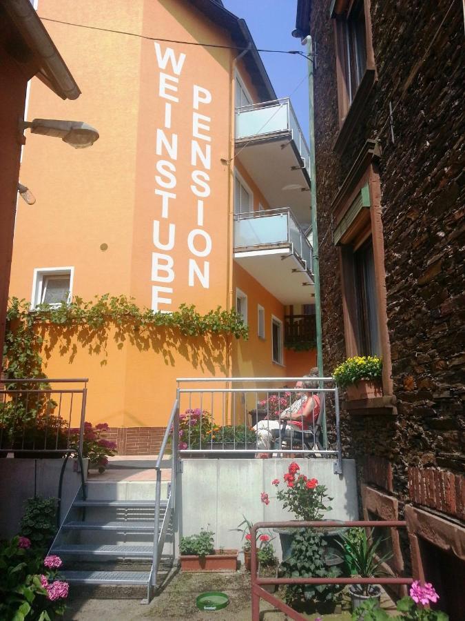 Weinstube Pension Moselbluemchen เซลทิงเงน-อาคทิก ภายนอก รูปภาพ